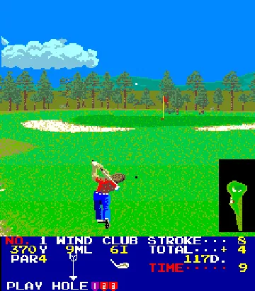 Big Event Golf screen shot game playing